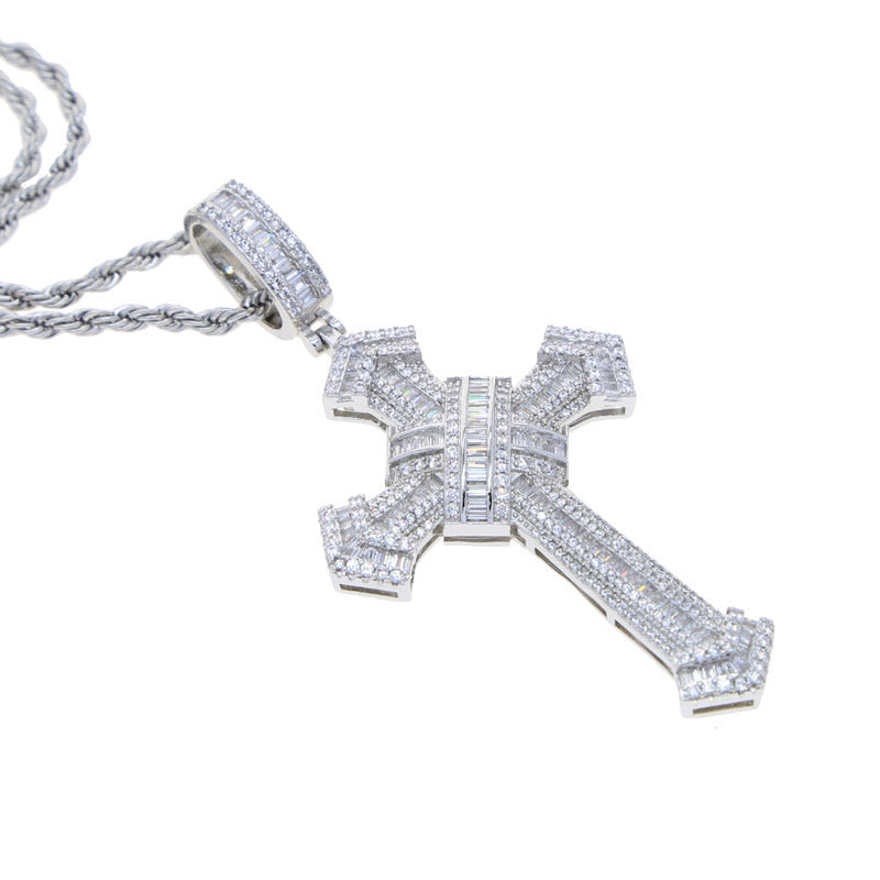CROSS PENDANT NECKLACE