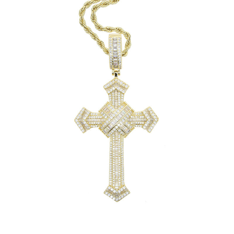 CROSS PENDANT NECKLACE