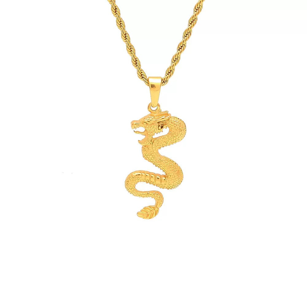 DRAGON PENDANT NECKLACE